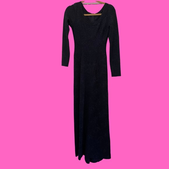 Alaia Navy Blue Evening Gown - Picture 1 of 6